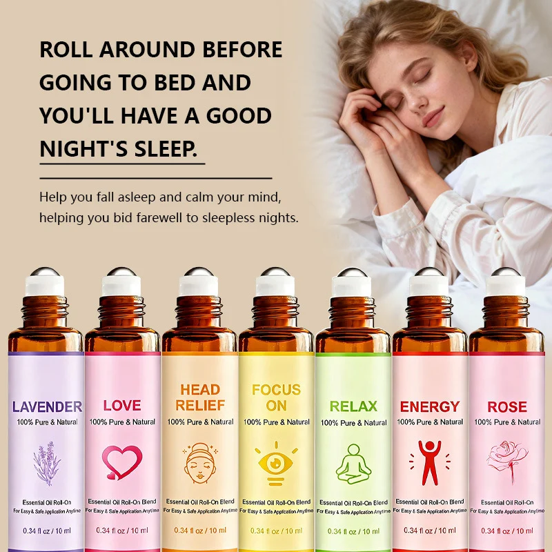 10 ML Frankincense Massage Relaxation Roll-on For Convenient Application — image 5