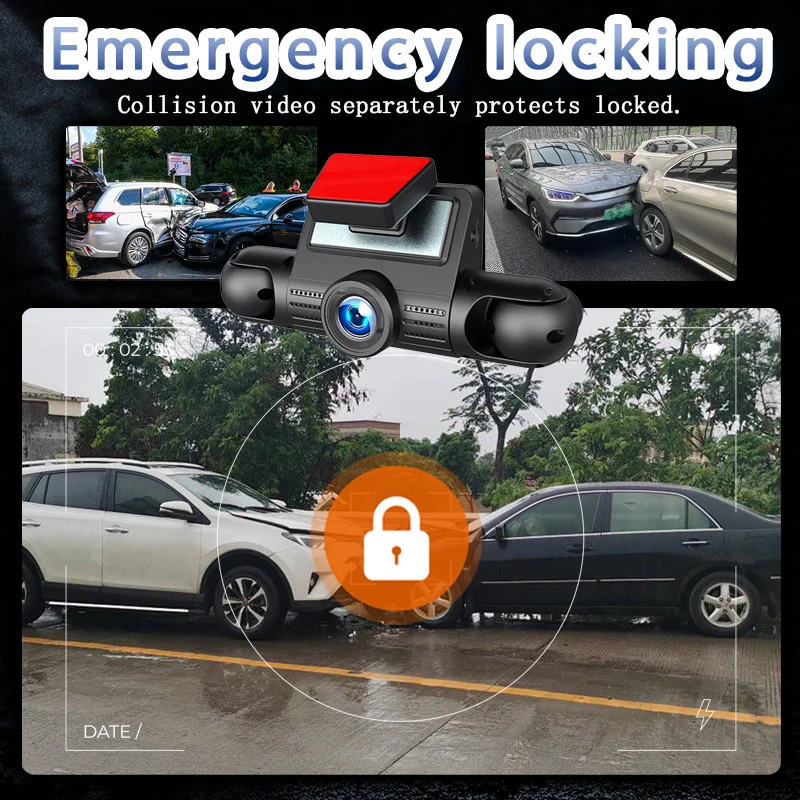 1080P High-definition Driving Recorder With Four Lenses, Night Vision, Front, Back,… — image 2