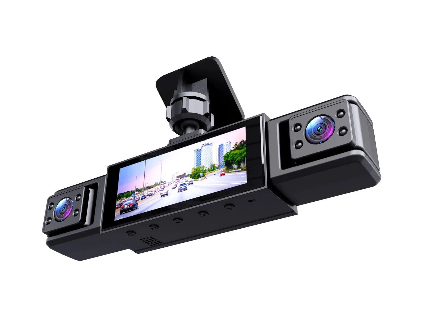 1080P High-definition Driving Recorder With Four Lenses, Night Vision, Front, Back,… — image 3