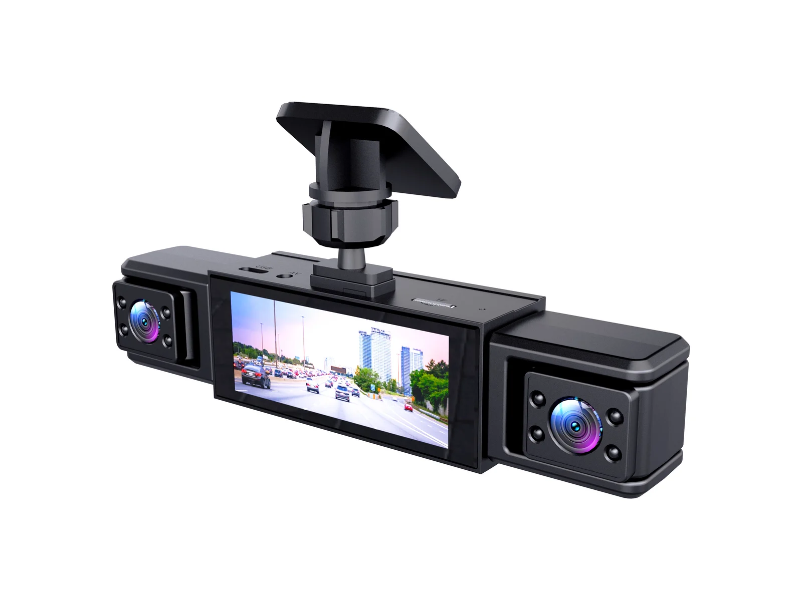 1080P High-definition Driving Recorder With Four Lenses, Night Vision, Front, Back,… — image 6