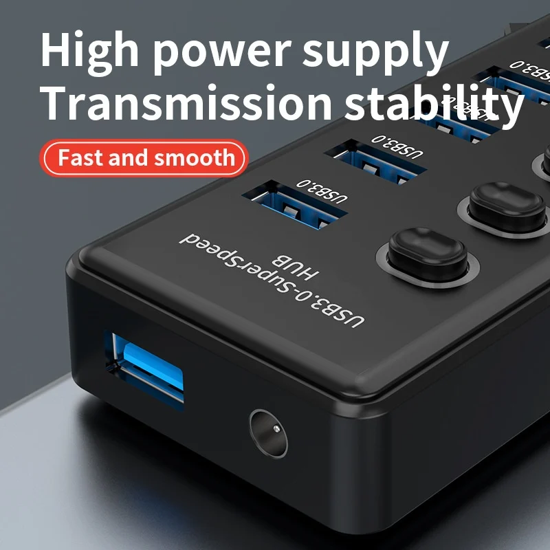 11-in-1 Laptop Docking Station With Splitter Cable — image 5