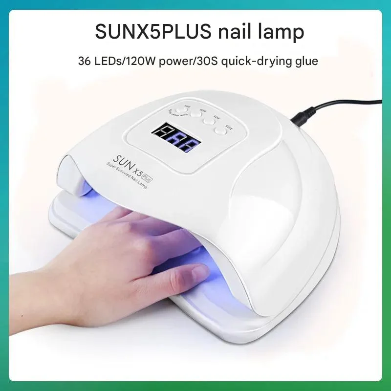 120W Nail Drying Lamp UV Light — image 5