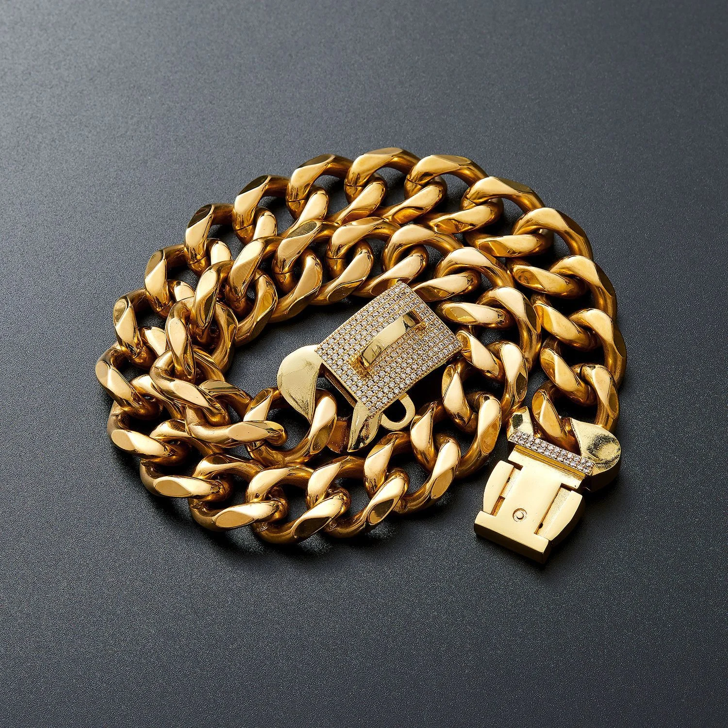 19mm Wide New Pet Dog Leash Collar — image 3
