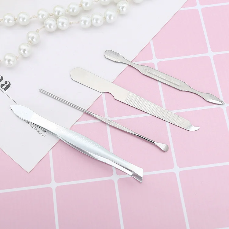 1pc Man Women Manicure Set 10 In1 Nail Clipper Earpick Grooming Pedicure Kit Hot Selling — image 3
