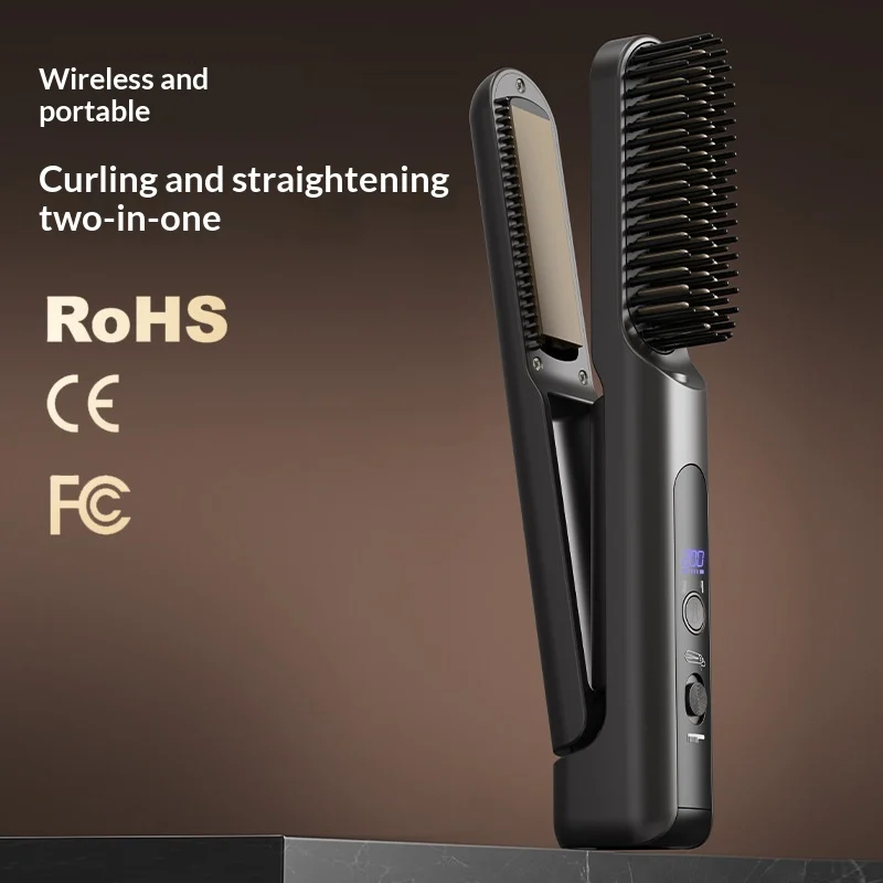 2-in-1 Small Bangs Straightener Mini Flat Iron — image 7