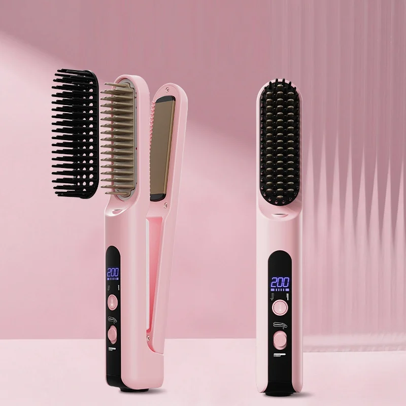 2-in-1 Small Bangs Straightener Mini Flat Iron — image 5