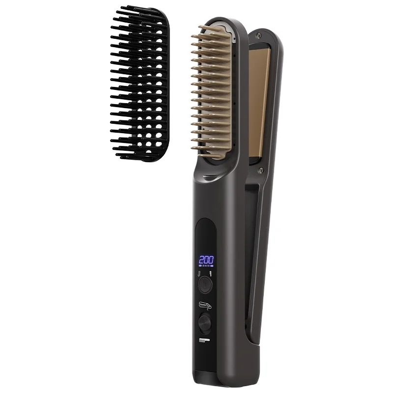 2-in-1 Small Bangs Straightener Mini Flat Iron — image 3