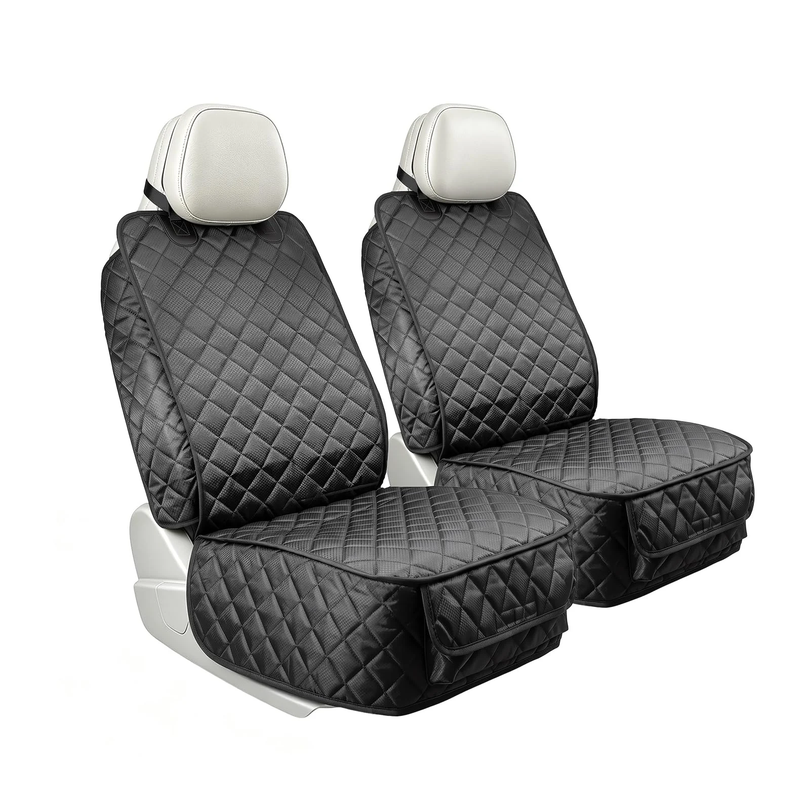 2 Pack Dog Car Seat Cover For Front Seat, Waterproof Protector 900D Tear-resistant… — image 7