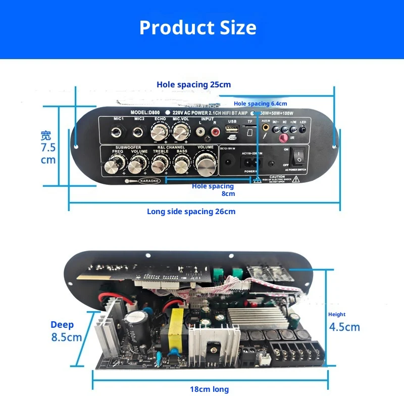 21 Channel Bluetooth Digital Amplifier Board High And Low Tone Super Dynamic Bass… — image 4