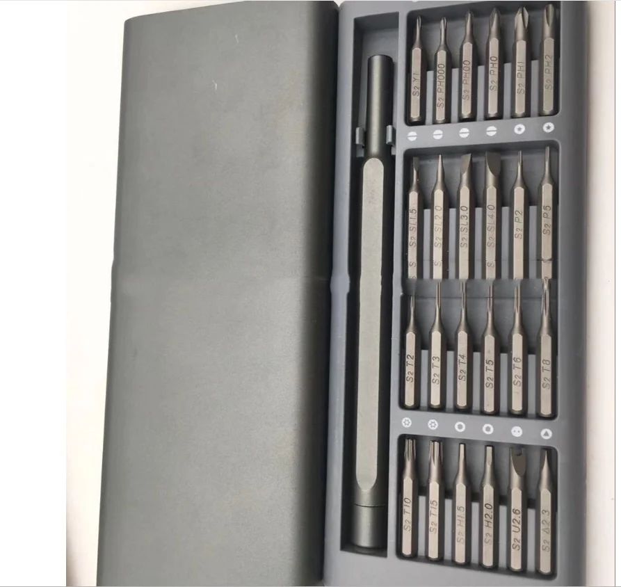 24 In 1 Refined Aluminum Alloy Screwdriver S2 Steel Precision Set — image 4