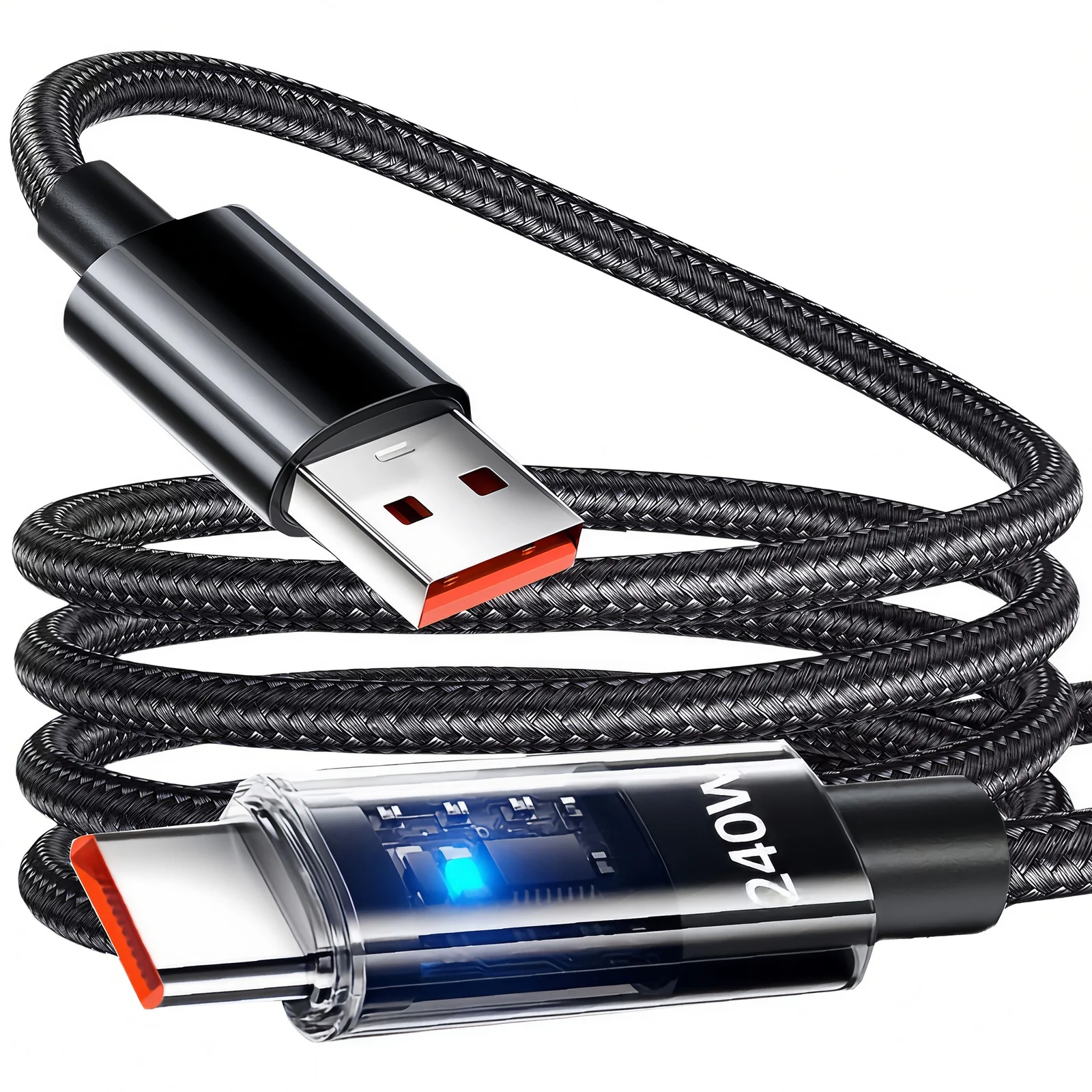 240W Fast-charging Data Cable For Smartphones And Car Use — image 4