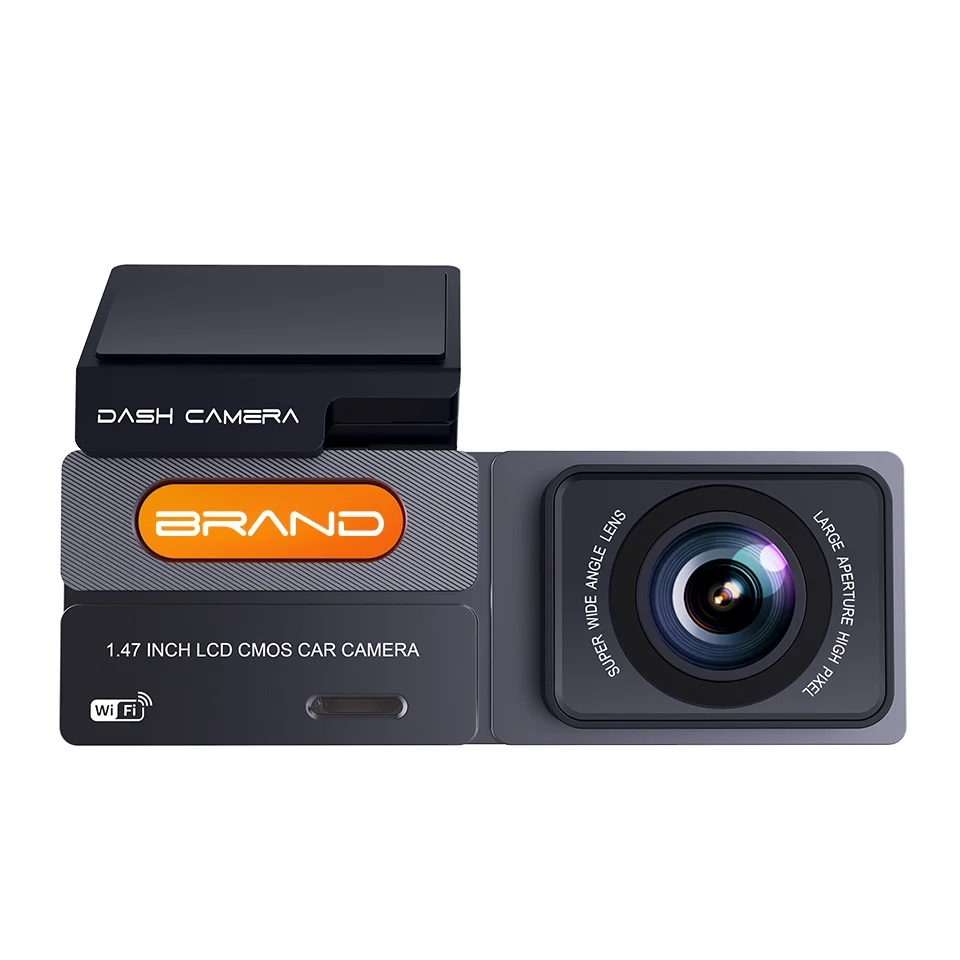 2K Dual Lens Front And Rear Dash Cam, High Definition Car DVR Recorder — image 2