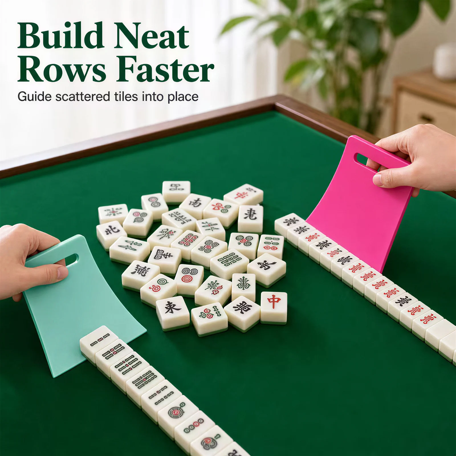 2PCS Mahjong Tile Scoops With Easy Grip Handles, Curved Gathering Shovels, Lightweight… — image 5