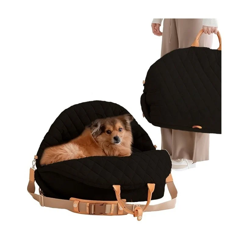 3-in-1 Cotton Multipurpose Pet Carrier & Car Seat. — image 2