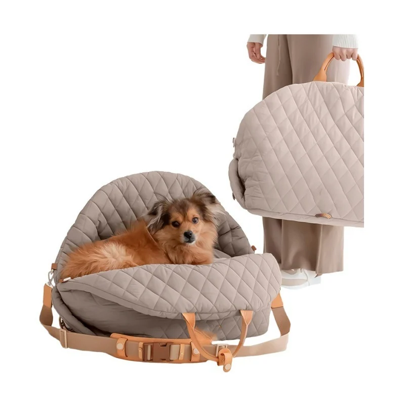 3-in-1 Cotton Multipurpose Pet Carrier & Car Seat. — image 7