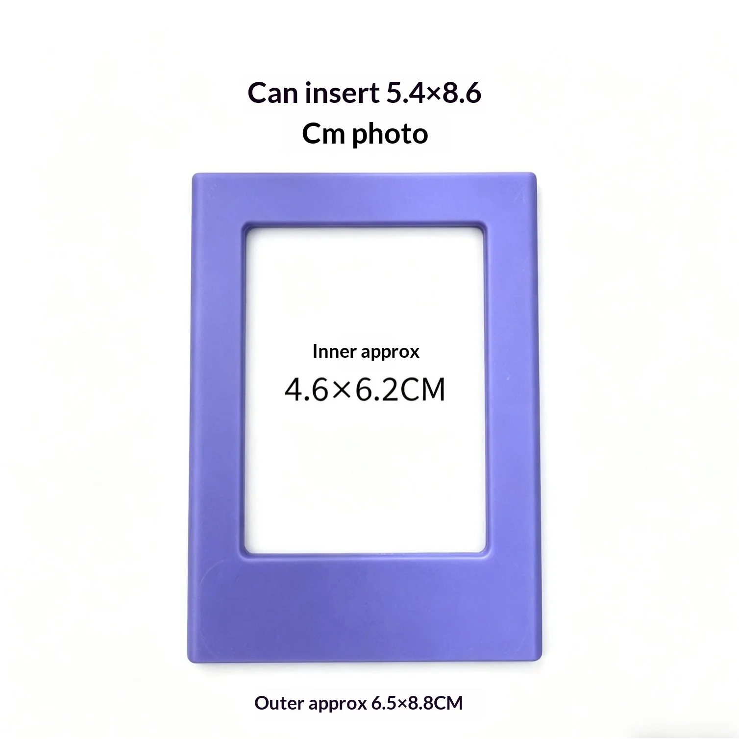 3-inch Magnetic DIY Transparent Photo Frame — image 5