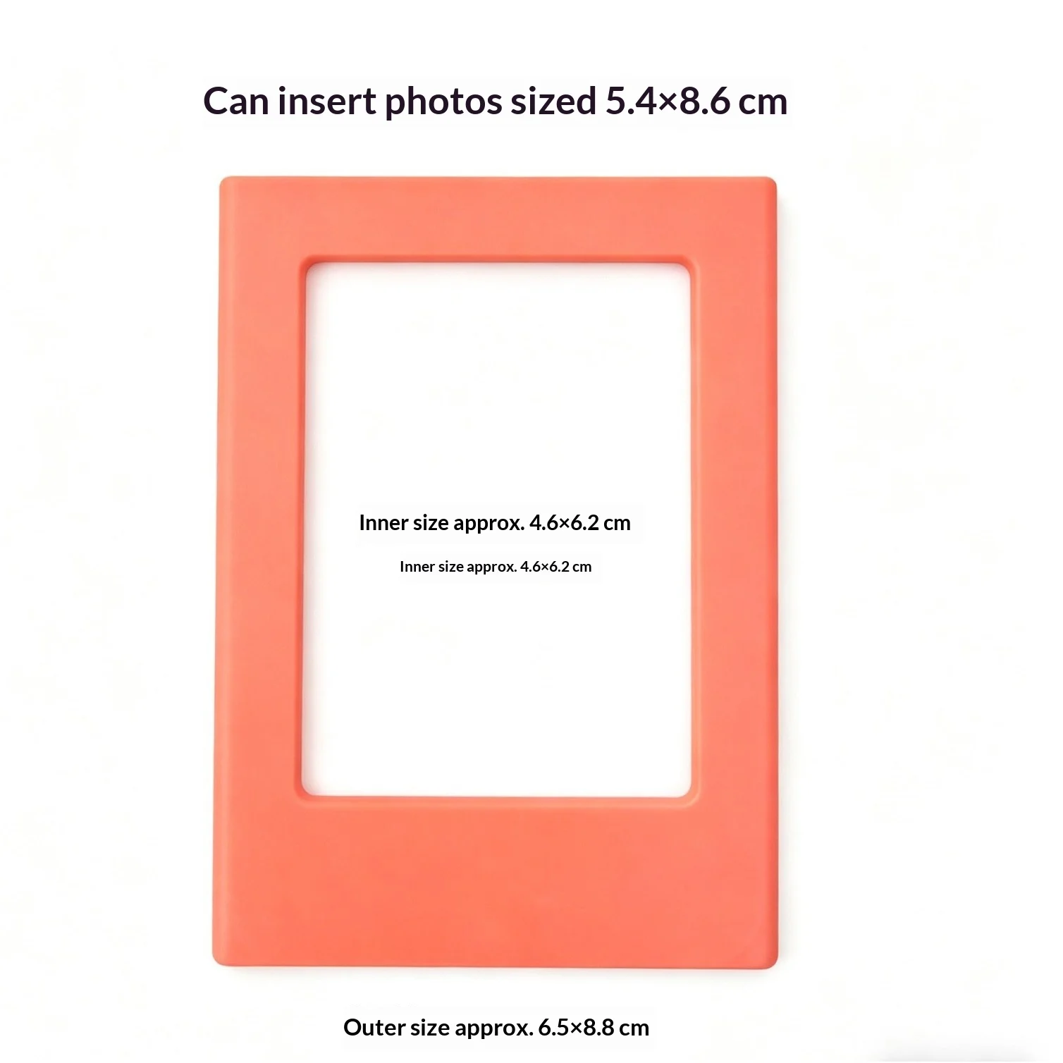 3-inch Magnetic DIY Transparent Photo Frame — image 2