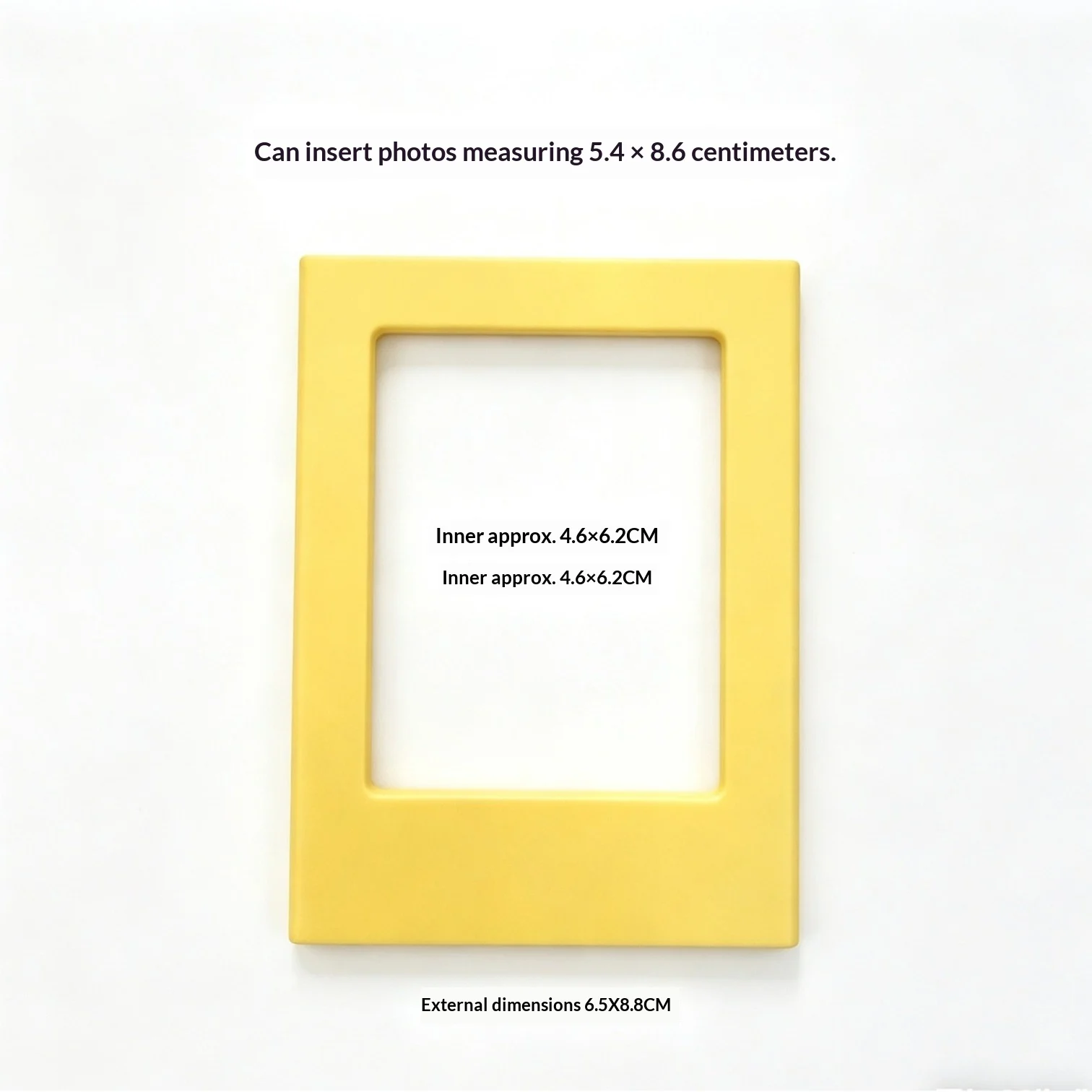 3-inch Magnetic DIY Transparent Photo Frame — image 11