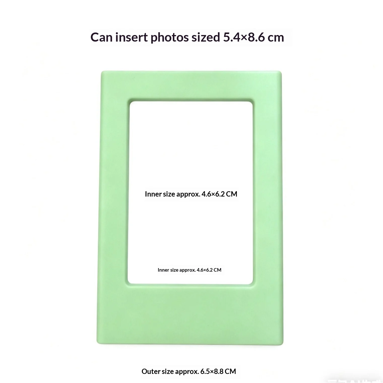 3-inch Magnetic DIY Transparent Photo Frame — image 3