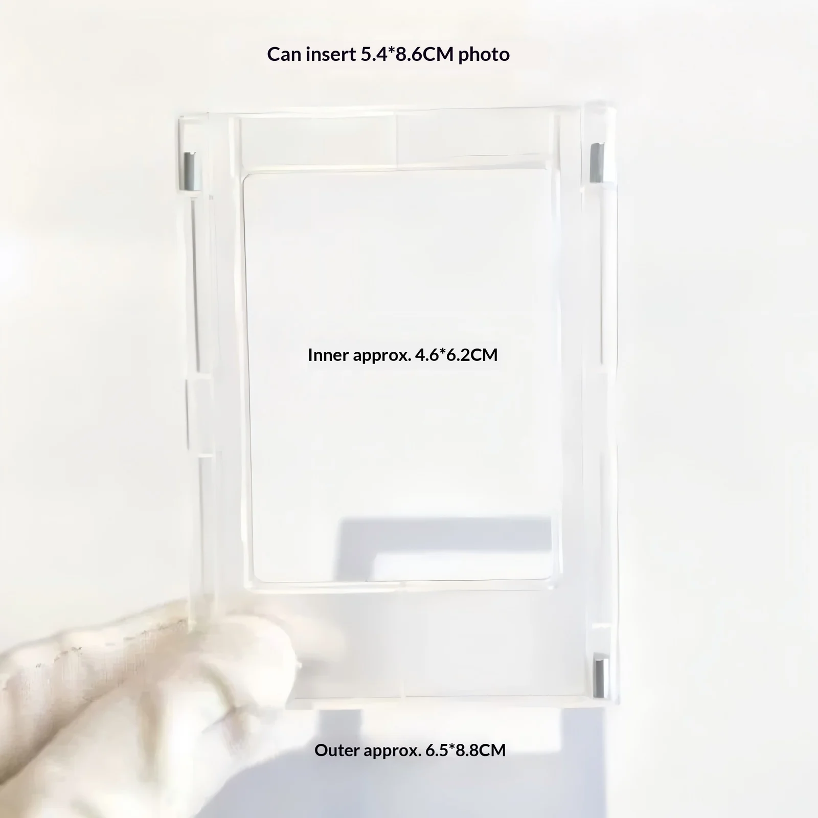 3-inch Magnetic DIY Transparent Photo Frame — image 8