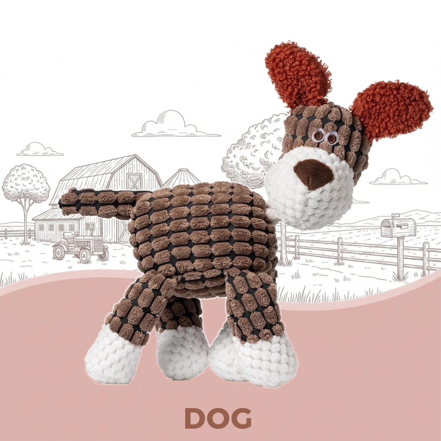 3 Pack Dog Toys Squeaky, Durable Stuffed Plush Puppy Chew Toy Cute For Small Medium… — image 5