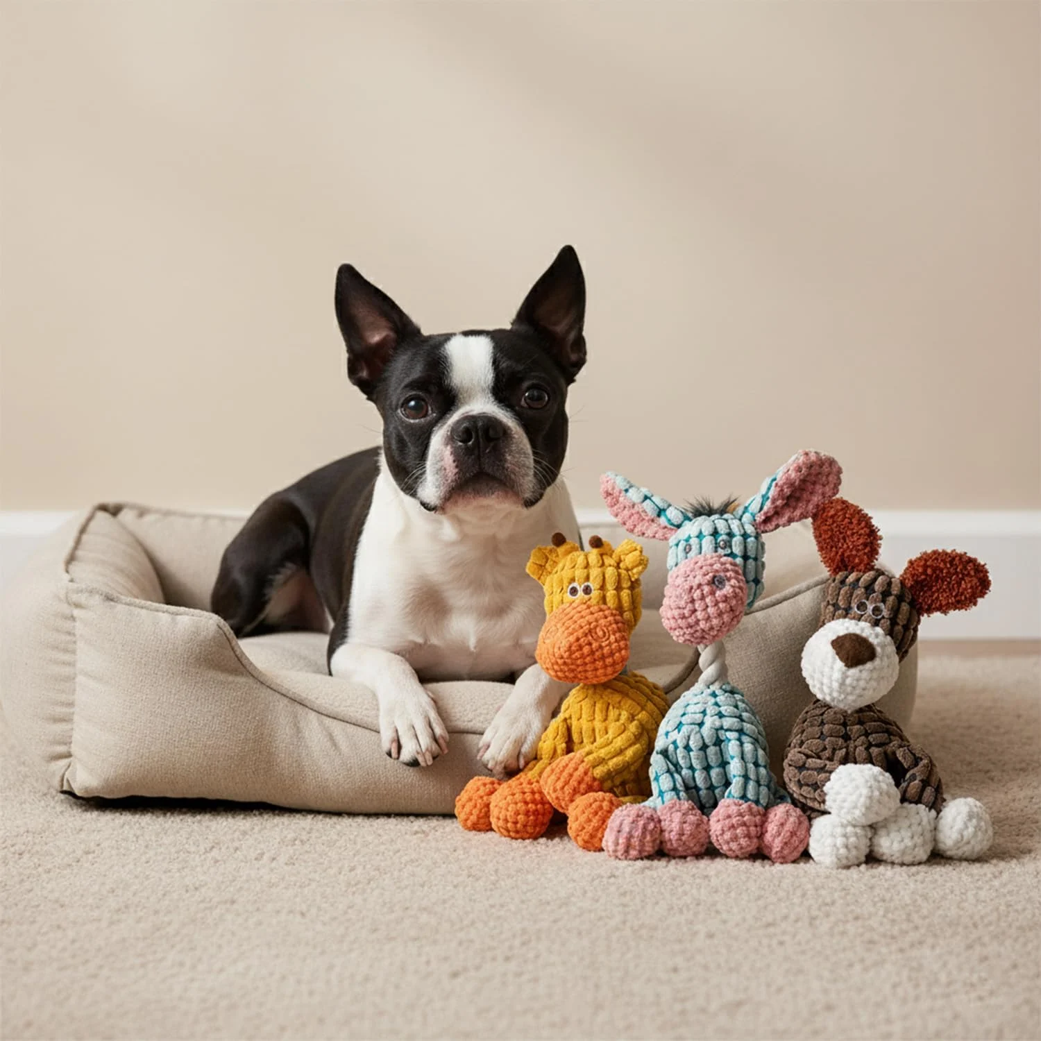 3 Pack Dog Toys Squeaky, Durable Stuffed Plush Puppy Chew Toy Cute For Small Medium… — image 7