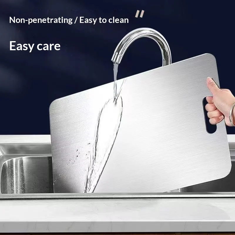 304 Stainless Steel Cutting Board Doublesided Kitchenspecific — image 2