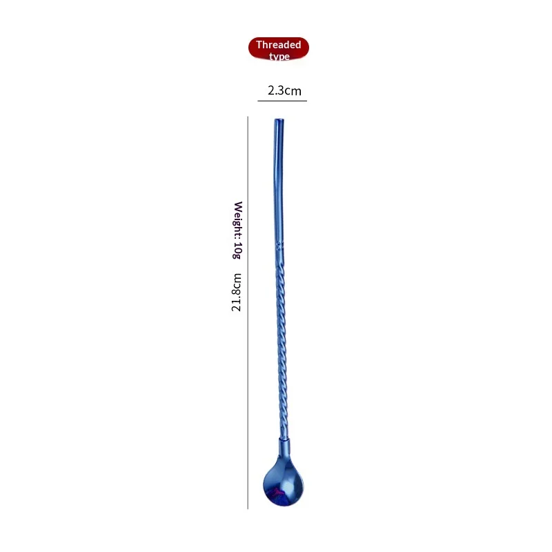 304 Stainless Steel Straw Spoon — image 7