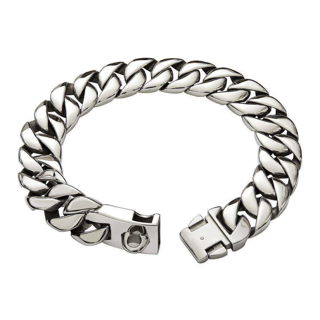 32mm-thick Stainless Steel Pet Dog Necklace Collar — image 2