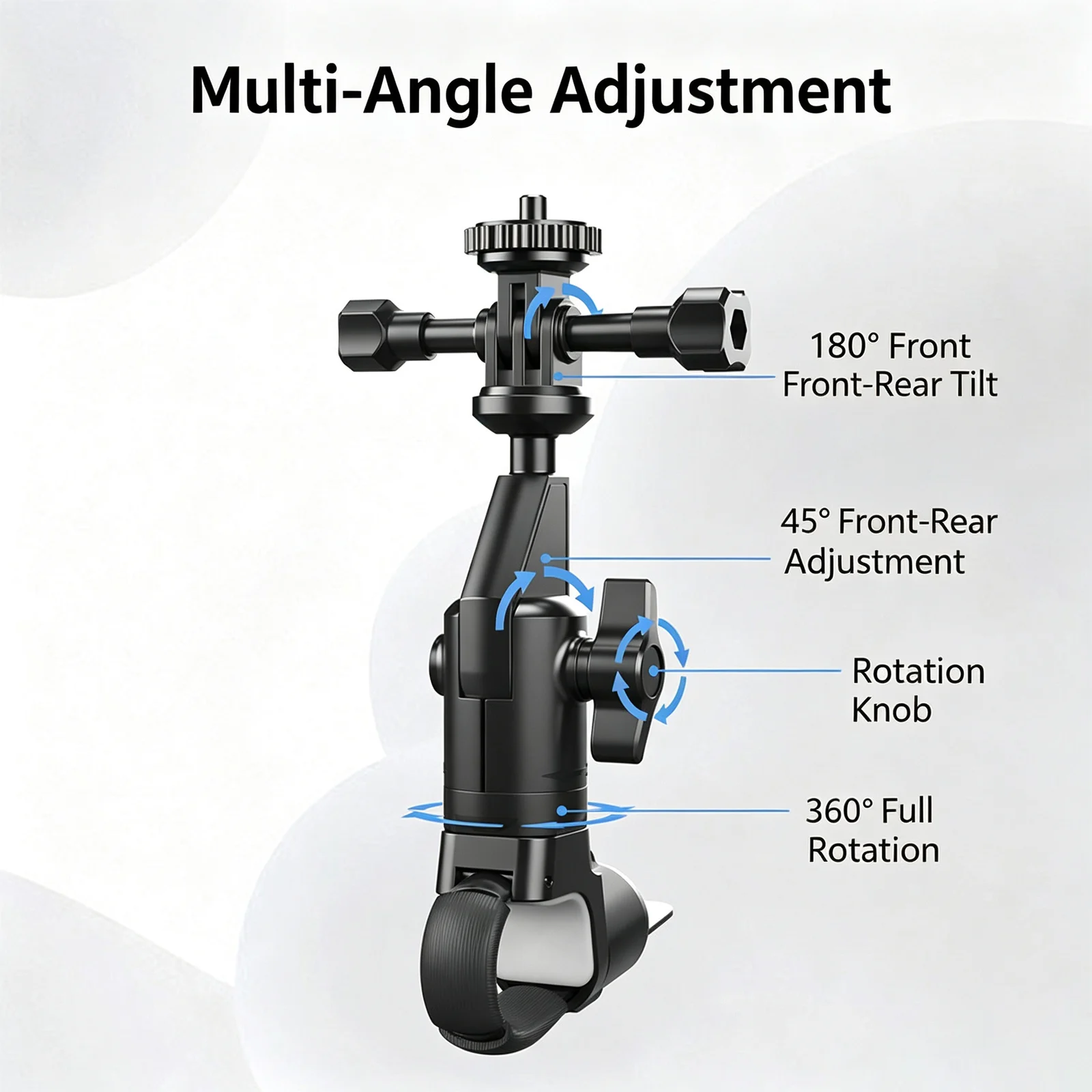 360 Action Camera Mount For Motorcycle E Bike Road Bicycle Handlebar Bracket Sports… — image 2