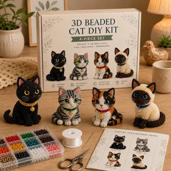 3D Beaded Pet DIY Kit Toy — image 3
