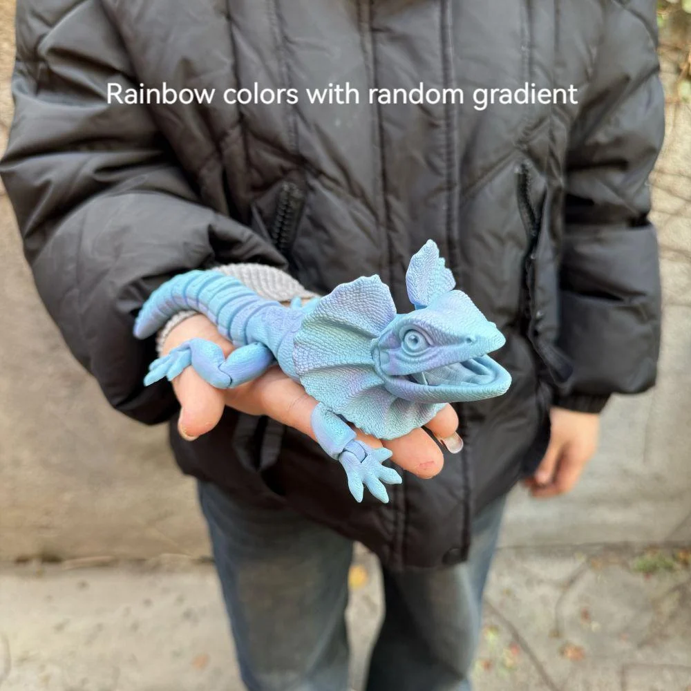 3d-printed Simulation Animal Chameleon Model Ornament — image 6