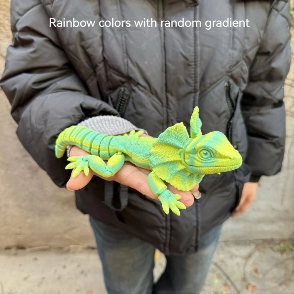 3d-printed Simulation Animal Chameleon Model Ornament — image 13