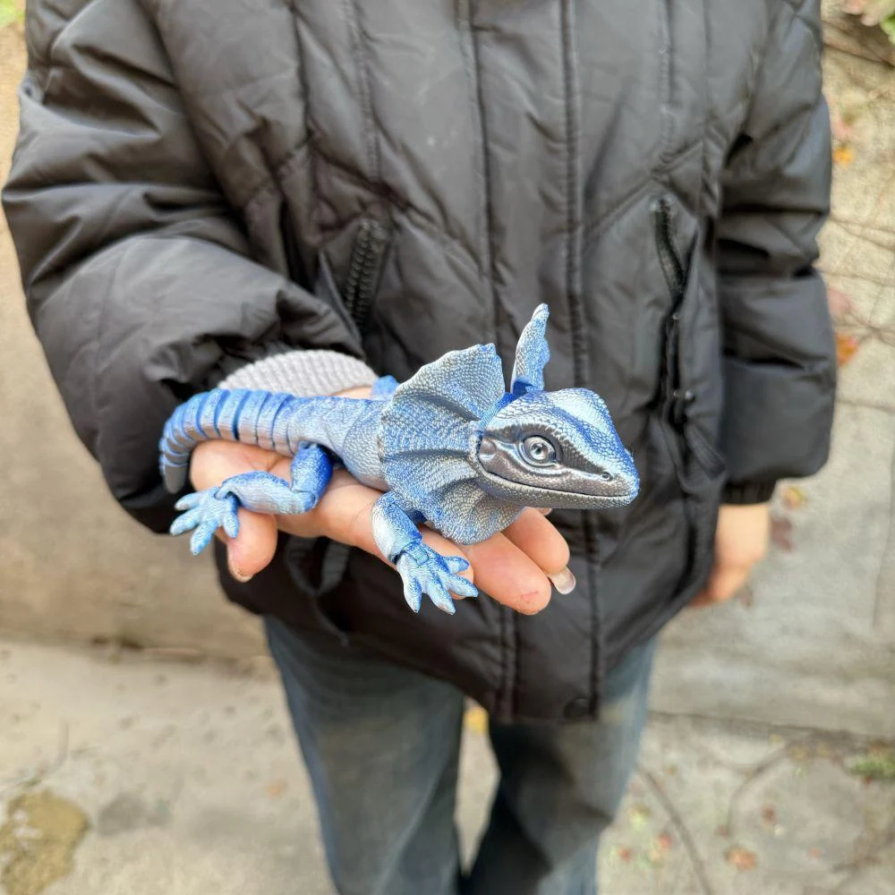 3d-printed Simulation Animal Chameleon Model Ornament — image 20