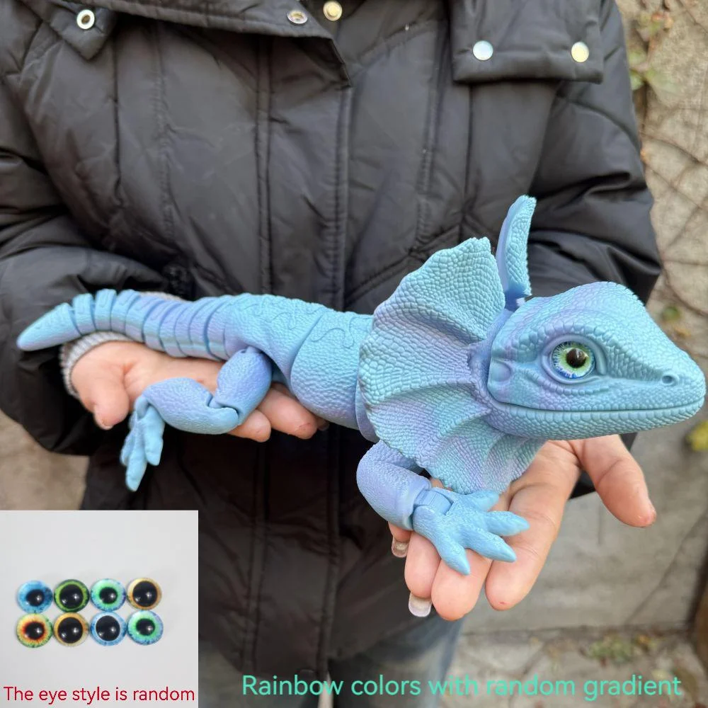 3d-printed Simulation Animal Chameleon Model Ornament — image 8