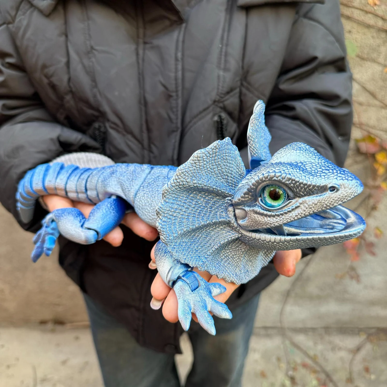 3d-printed Simulation Animal Chameleon Model Ornament — image 7