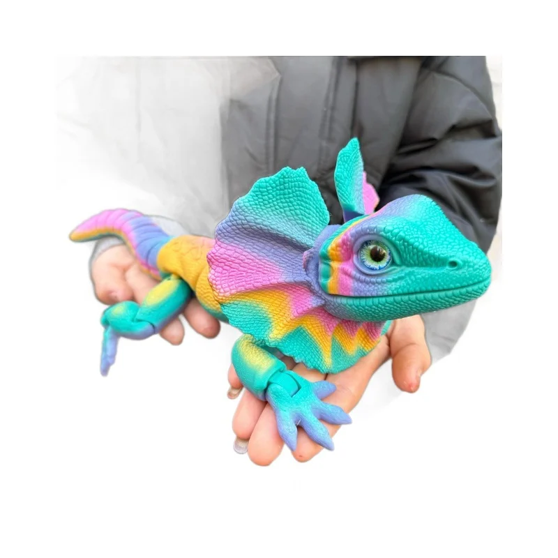 3d-printed Simulation Animal Chameleon Model Ornament — image 18