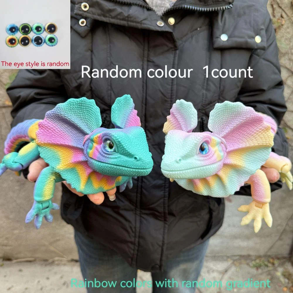 3d-printed Simulation Animal Chameleon Model Ornament — image 9