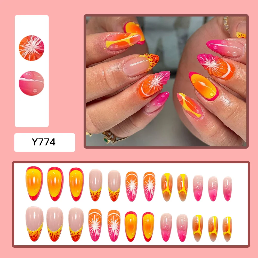 3D Resin Coated Wearable Fake Fingernail Tips — image 4