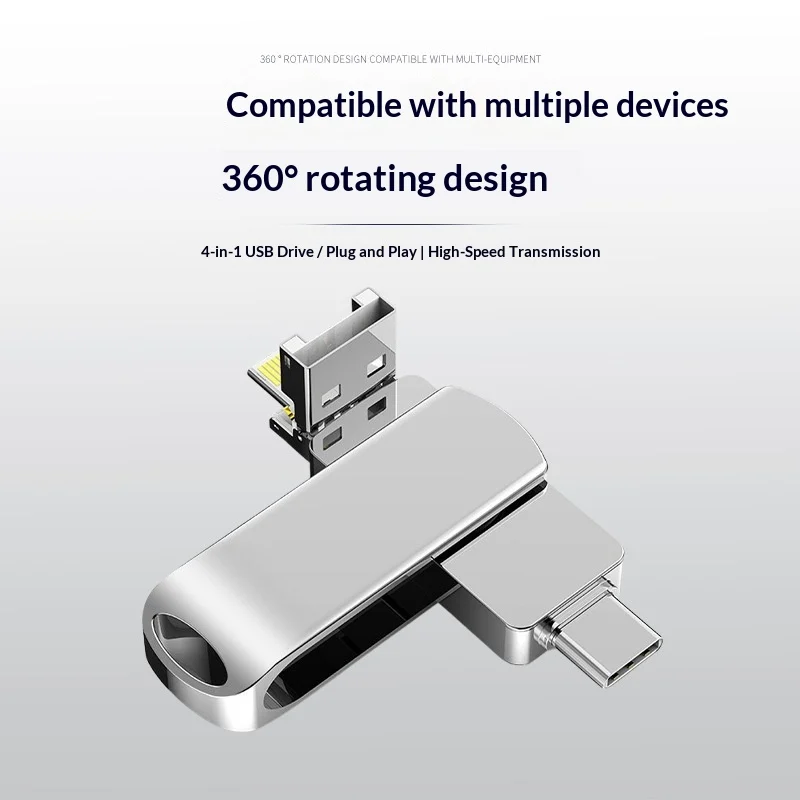 4-in-1 Phone USB Flash Drive Dual Use For Both Phones And Computers — image 6