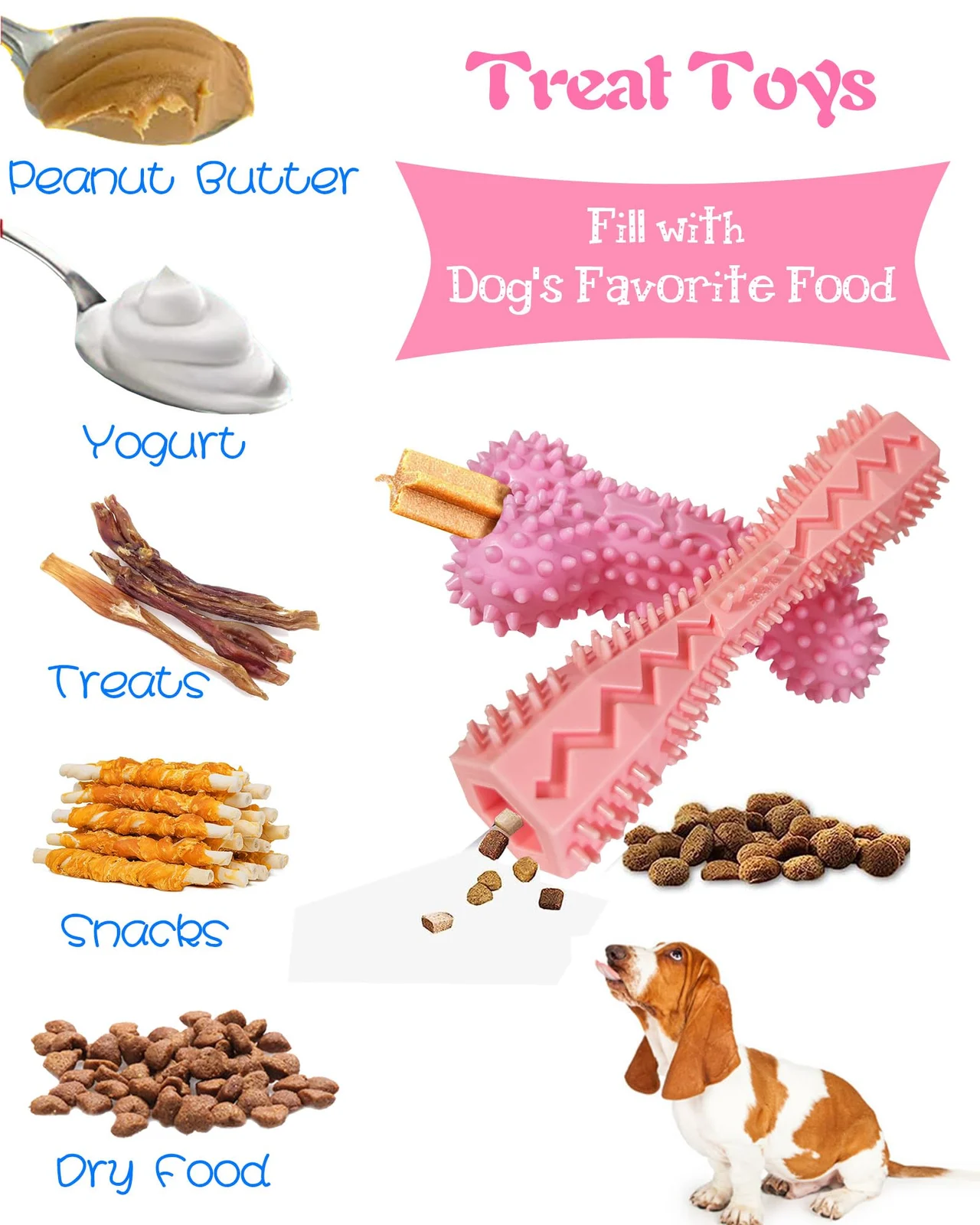 4 Pack Puppy Teething Chew Toys For Small Medium Dogs Girl Dog Toy Set Cute 2-8 Months… — image 5