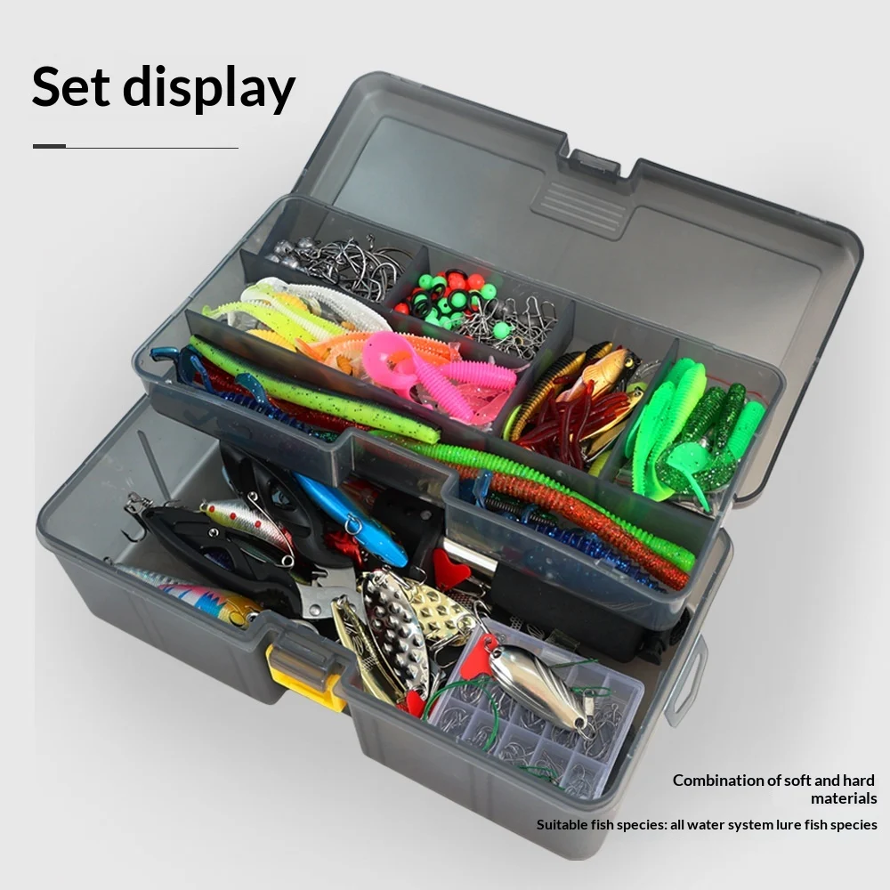 410-piece Lure Set Minnow, Pencil, And Bionic Soft Kit — image 2