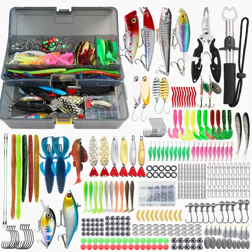410-piece Lure Set Minnow, Pencil, And Bionic Soft Kit — image 3