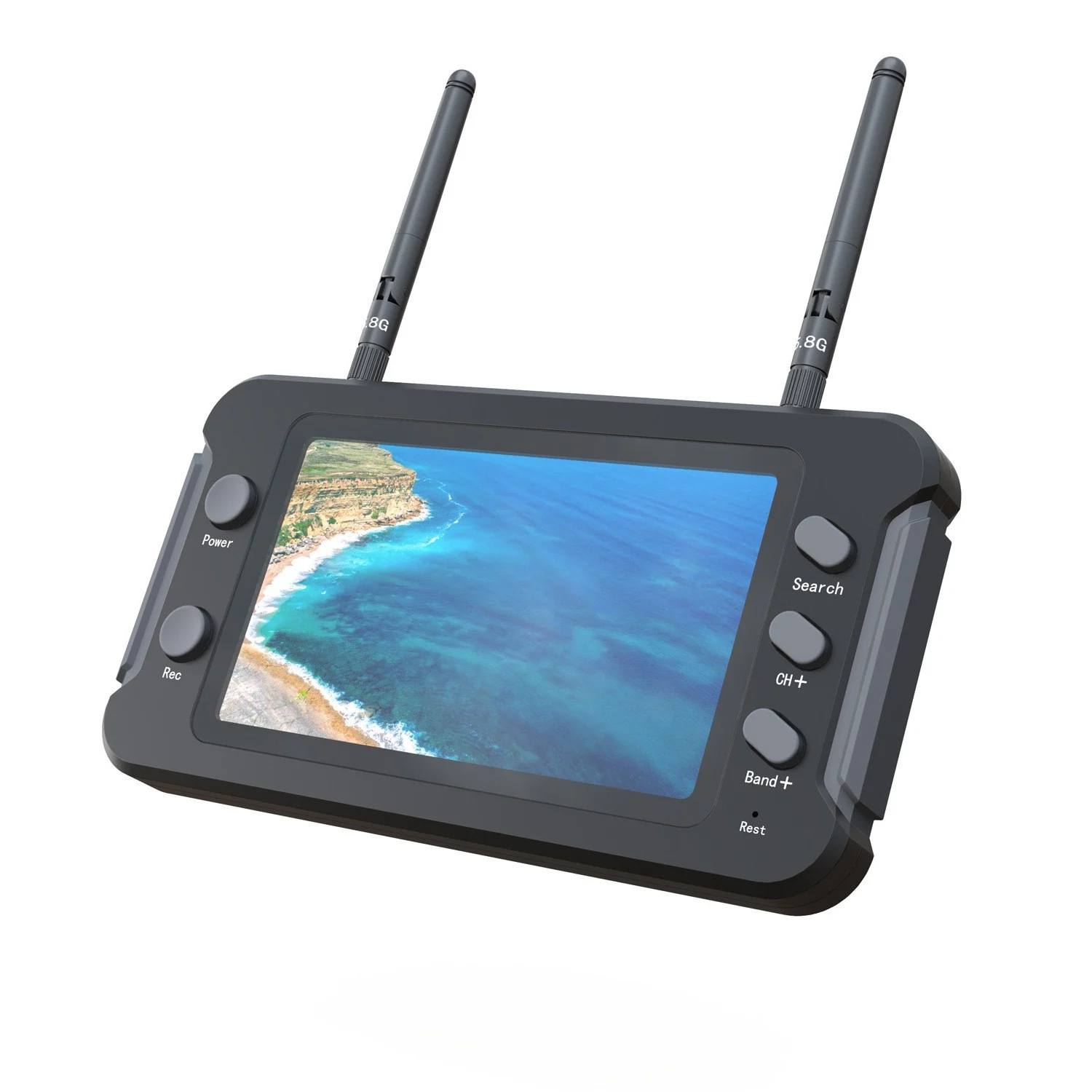 43-inch 5.8g Crossing Machine FPV Display Screen 800480 HD 1200mah Voltage 5-23V With DVR — image 6