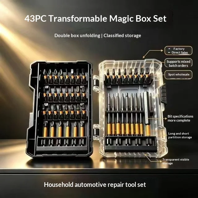 43-piece Bit Set High-strength Alloy Steel — image 6