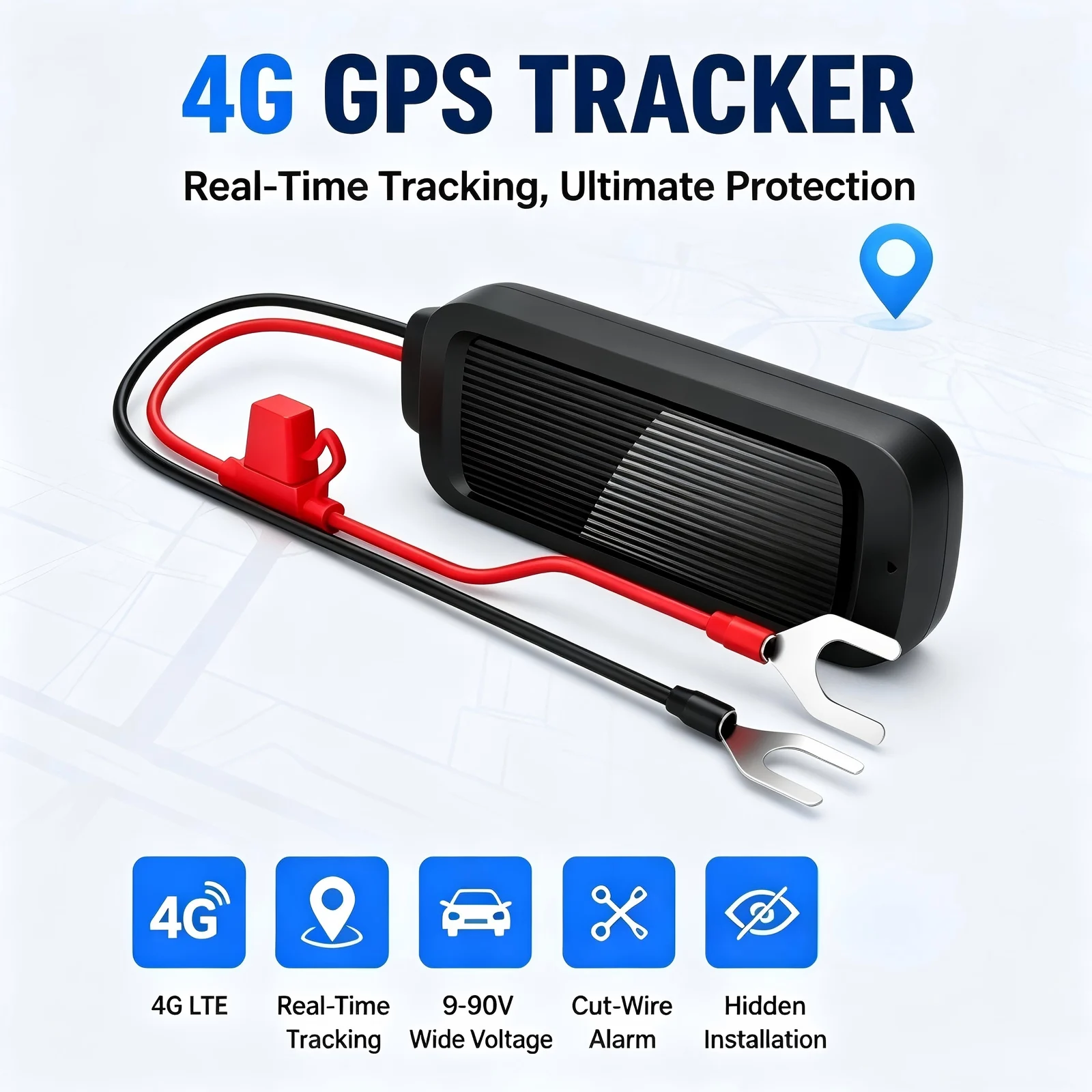 4G GPS Tracker For Car Motorcycle Truck Van Real Time Vehicle Tracking Anti Theft Cut… — image 5