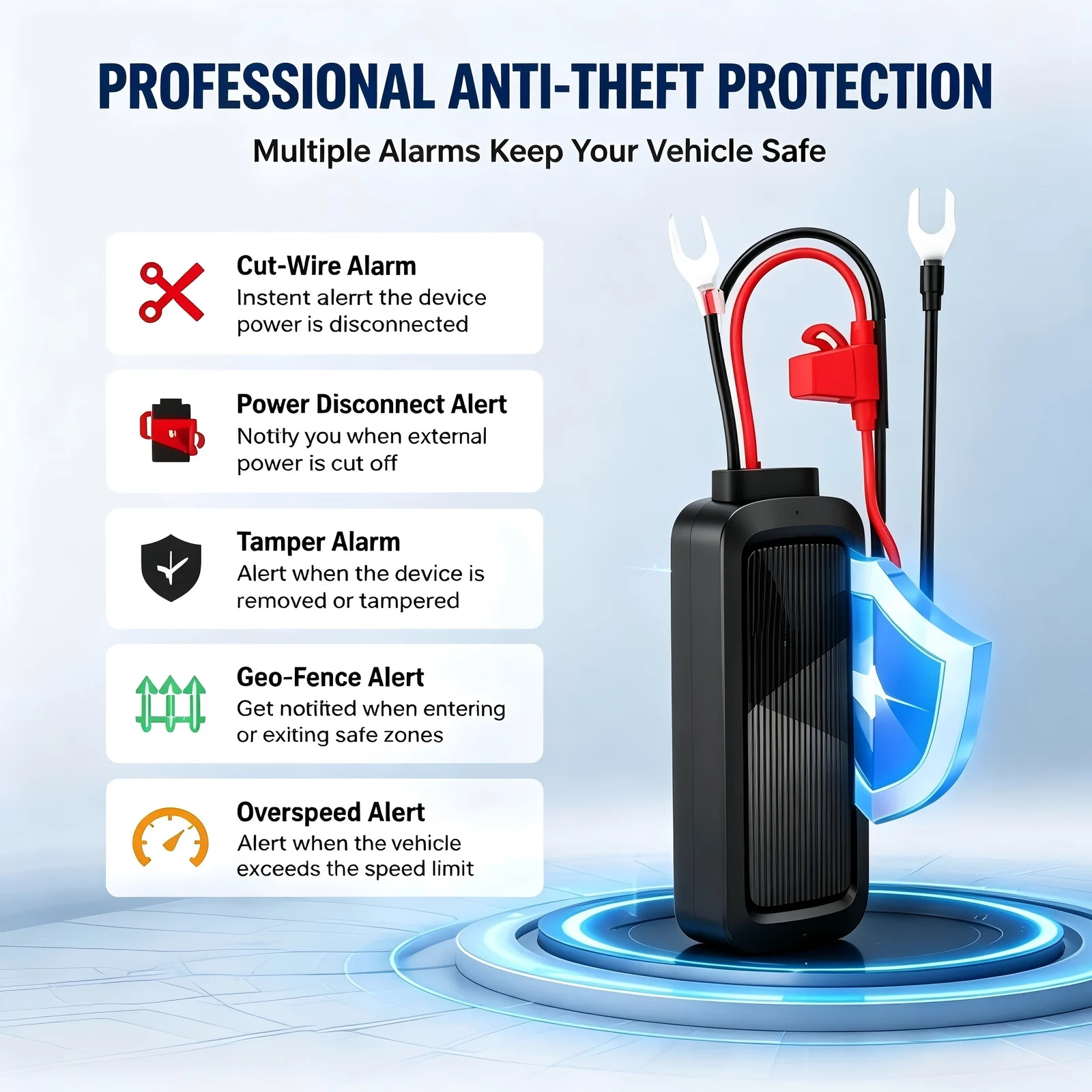4G GPS Tracker For Car Motorcycle Truck Van Real Time Vehicle Tracking Anti Theft Cut… — image 4