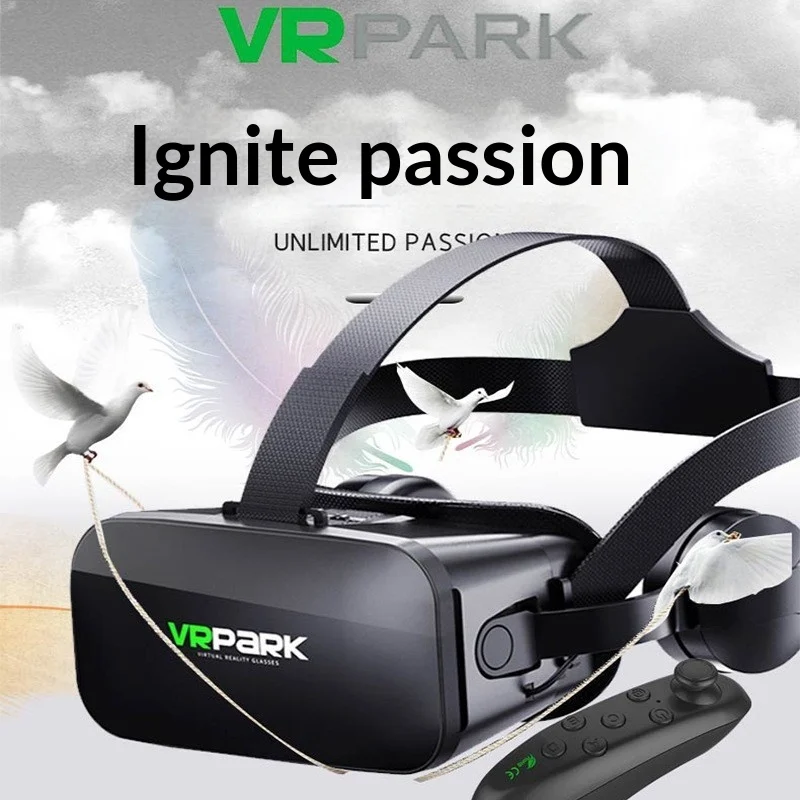 4K All-in-one 3D Gaming Headset With Panoramic Smart VR Glasses — image 2