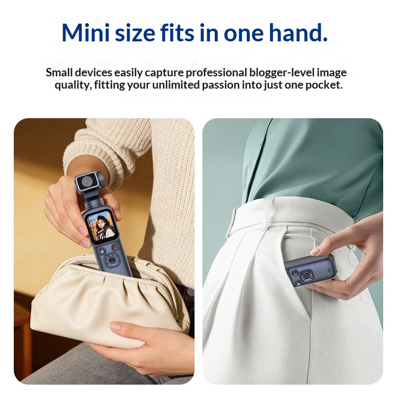 4K Camera Handheld Gimbal With Motion Stabilization And Face Recognition — image 2