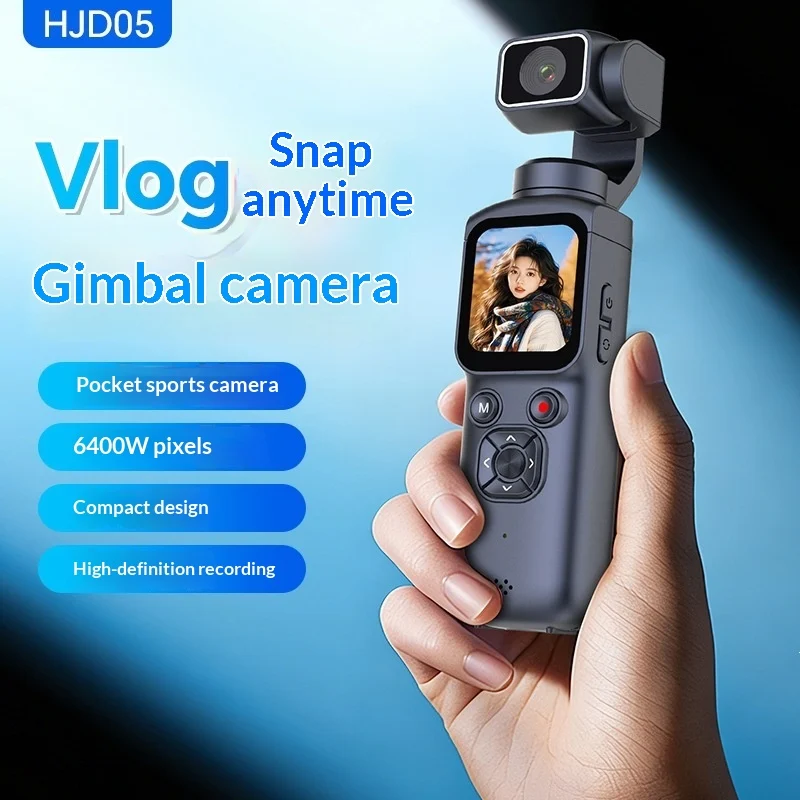 4K Camera Handheld Gimbal With Motion Stabilization And Face Recognition — image 4